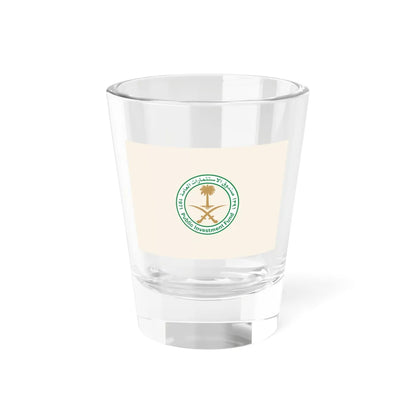 Flag of Public Investment Fund (Saudi Arabia) Shot Glass 1.5oz 1.5oz - Go Mug Yourself