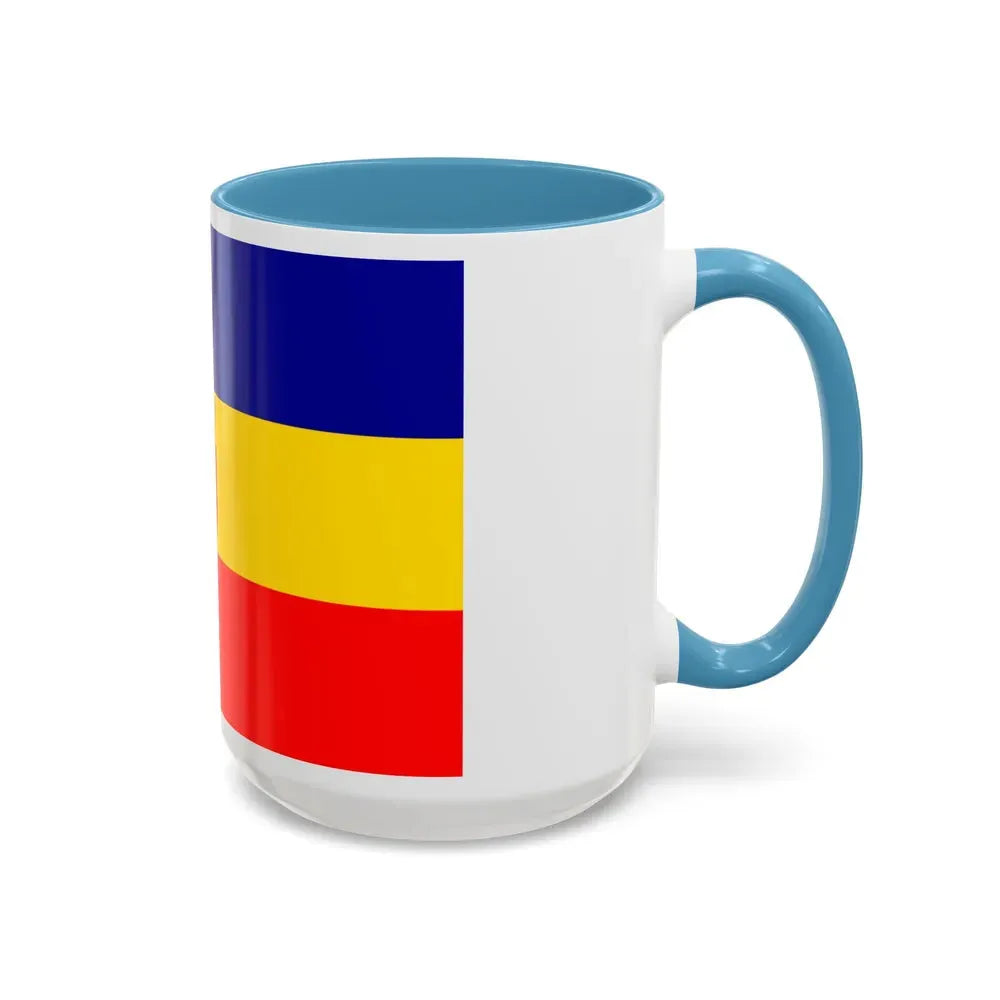 Flag of Pudahuel Chile - Accent Coffee Mug - Go Mug Yourself