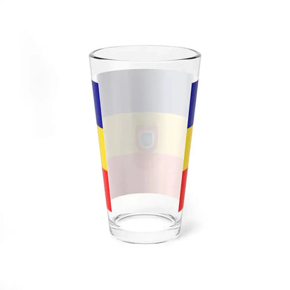 Flag of Pudahuel Chile - Pint Glass 16oz - Go Mug Yourself