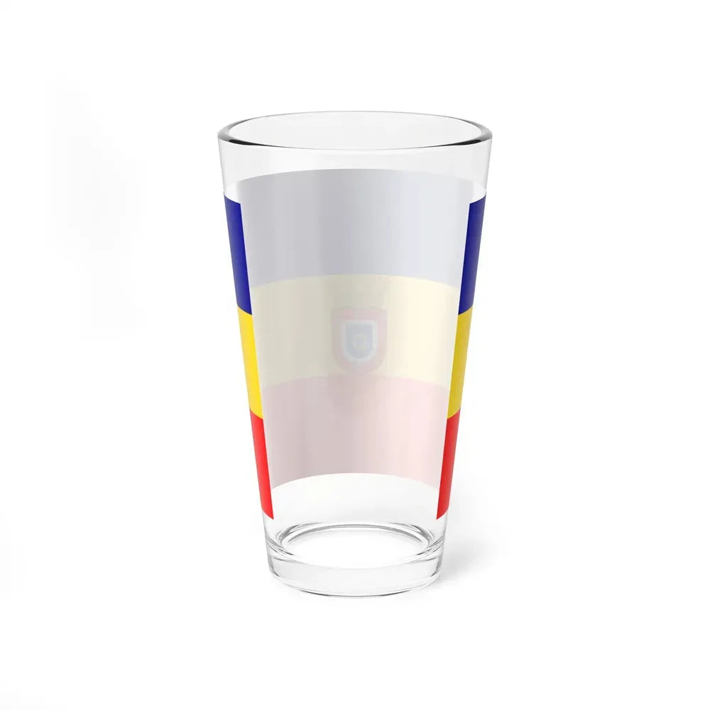 Flag of Pudahuel Chile - Pint Glass 16oz - Go Mug Yourself