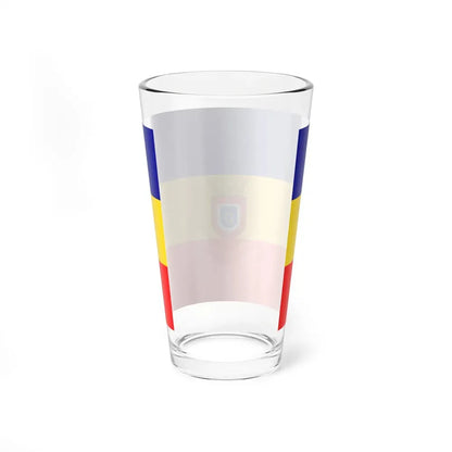 Flag of Pudahuel Chile - Pint Glass 16oz - Go Mug Yourself