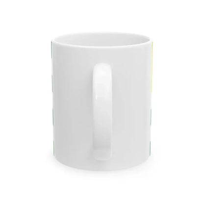 Flag of Puebloviejo (Ecuador) White Coffee Mug - Go Mug Yourself