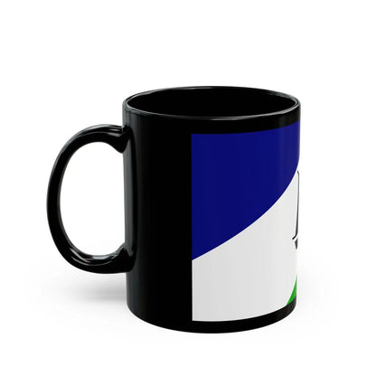 Flag of Puerto Montt Chile - Black Coffee Mug-Go Mug Yourself