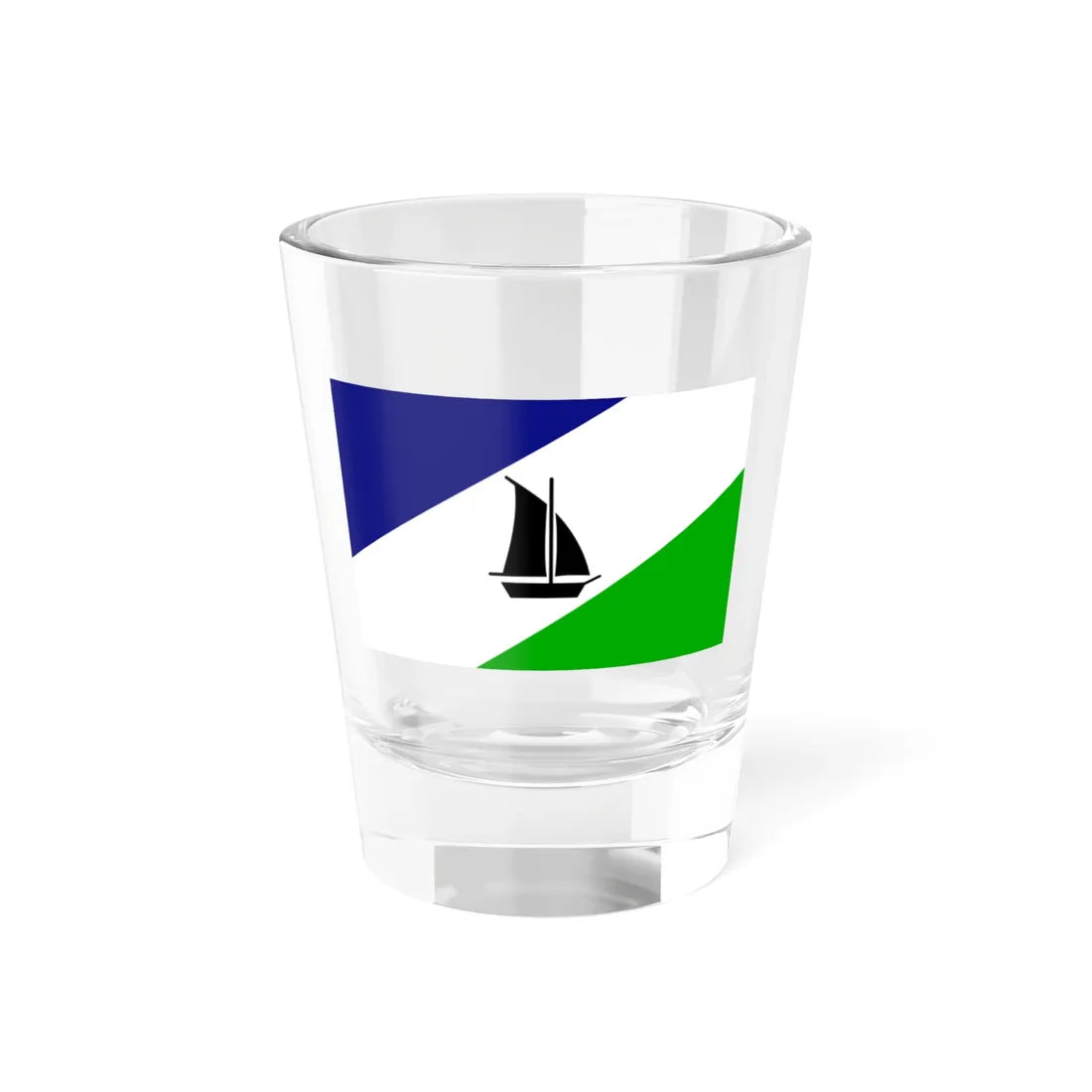 Flag of Puerto Montt Chile (Chile) Shot Glass 1.5oz 1.5oz - Go Mug Yourself