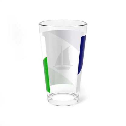 Flag of Puerto Montt Chile - Pint Glass 16oz - Go Mug Yourself