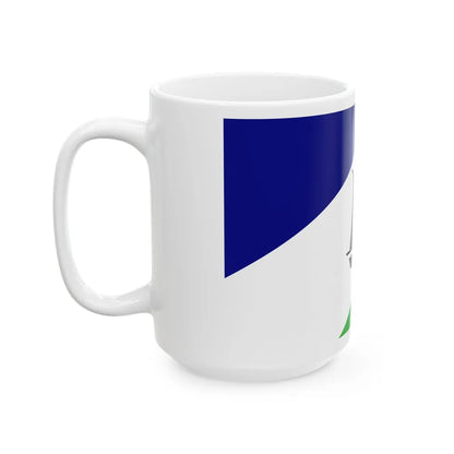 Flag of Puerto Montt Chile - White Coffee Mug-Go Mug Yourself