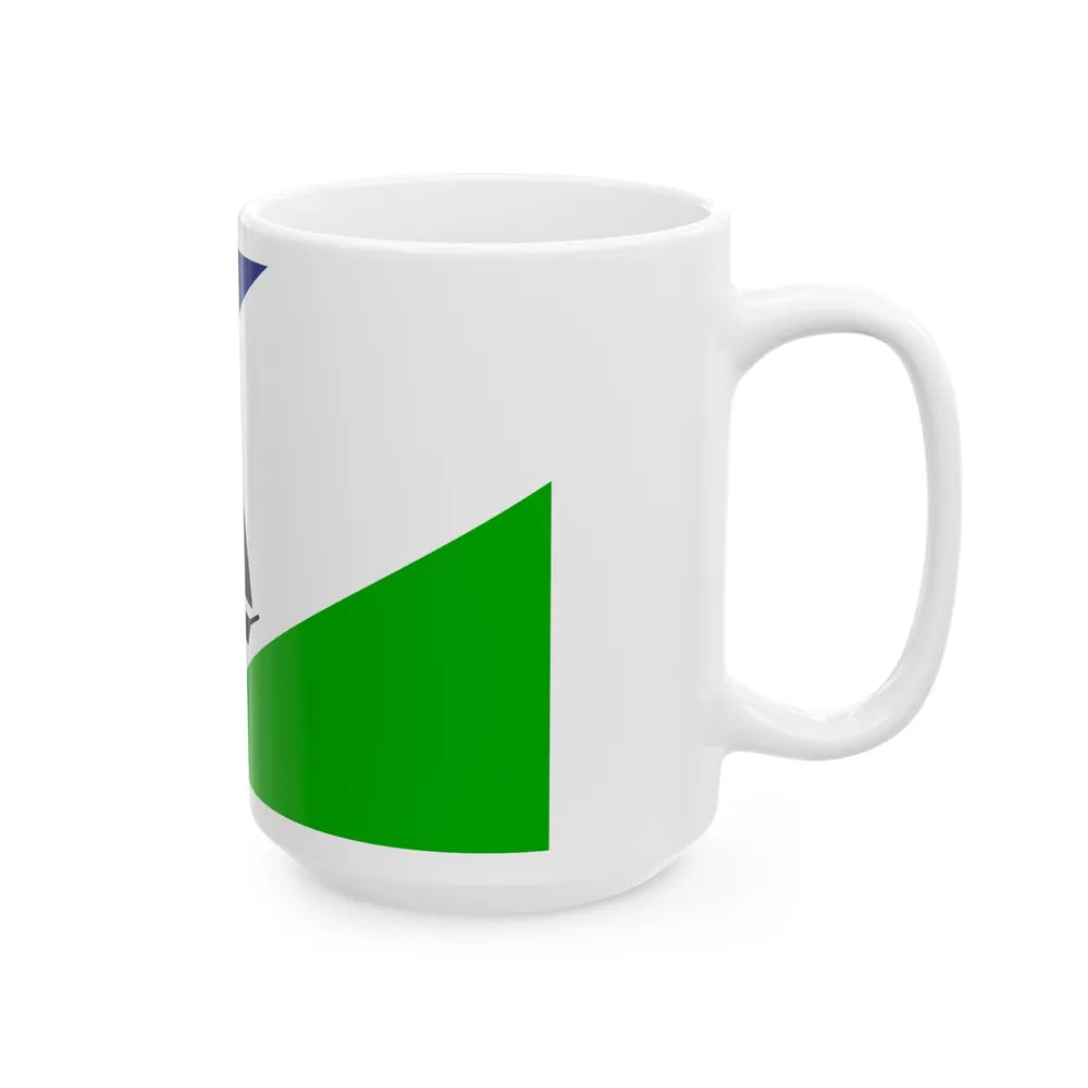 Flag of Puerto Montt Chile - White Coffee Mug-Go Mug Yourself