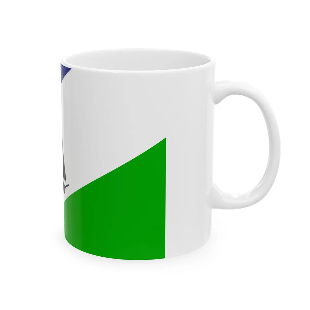 Flag of Puerto Montt Chile - White Coffee Mug-Go Mug Yourself