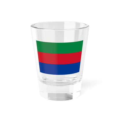 Flag of Puerto Quito (Ecuador) Shot Glass 1.5oz 1.5oz - Go Mug Yourself