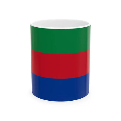 Flag of Puerto Quito (Ecuador) White Coffee Mug 11oz - Go Mug Yourself