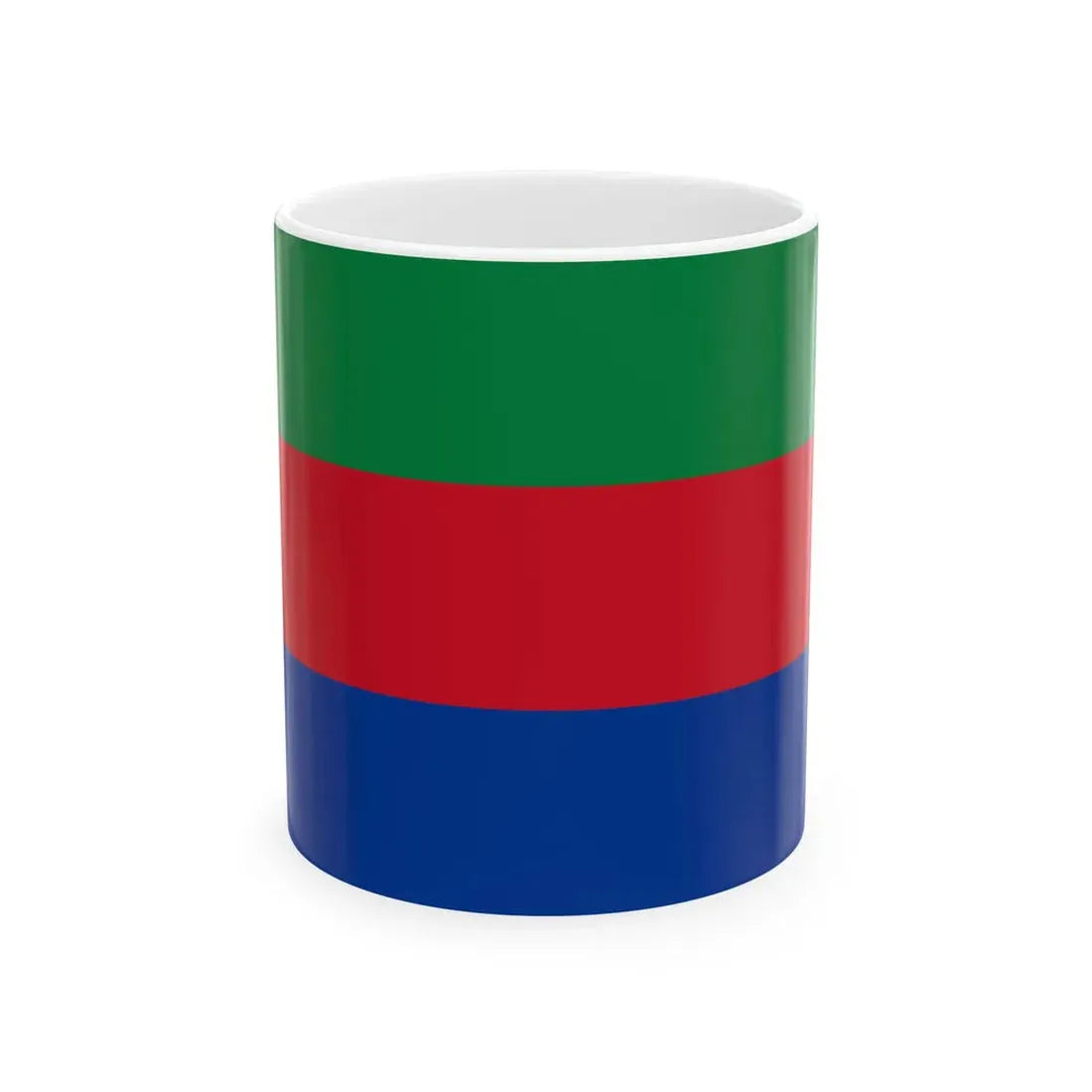 Flag of Puerto Quito (Ecuador) White Coffee Mug 11oz - Go Mug Yourself