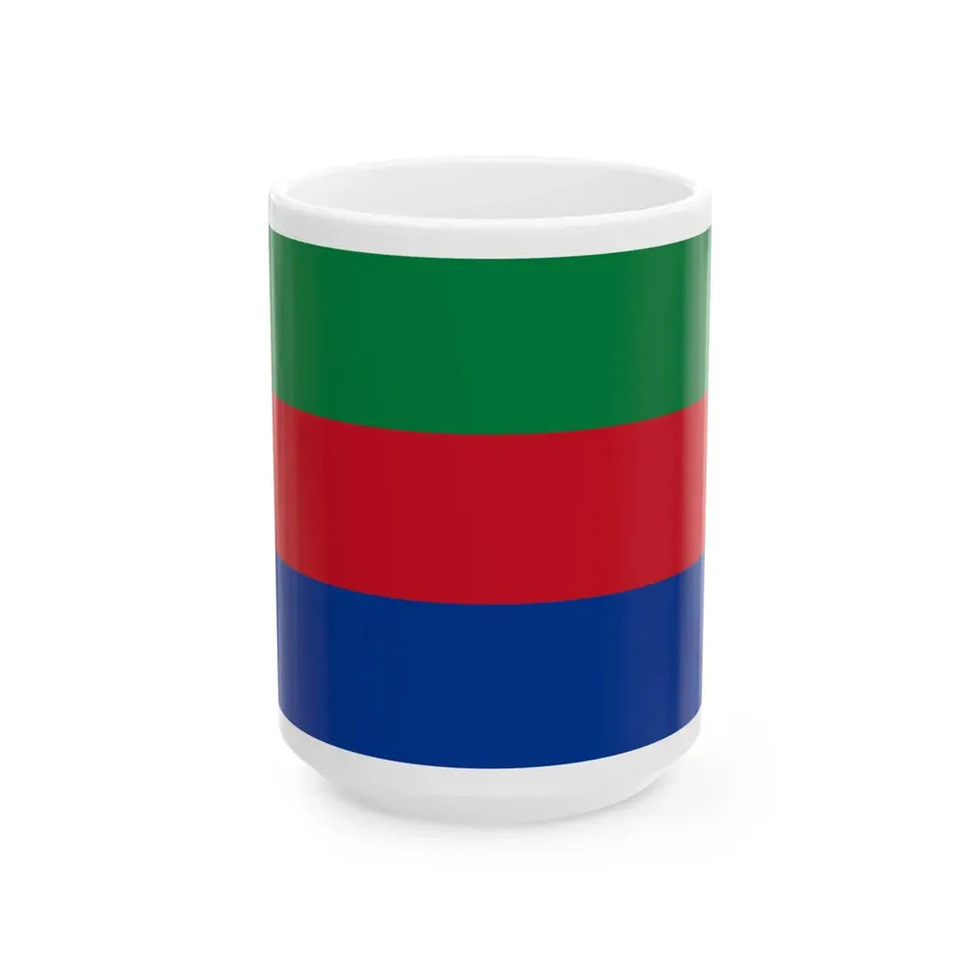 Flag of Puerto Quito (Ecuador) White Coffee Mug 15oz - Go Mug Yourself