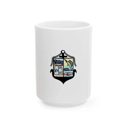 Flag of Puerto Vallarta Mexico (Mexico) White Coffee Mug 15oz - Go Mug Yourself