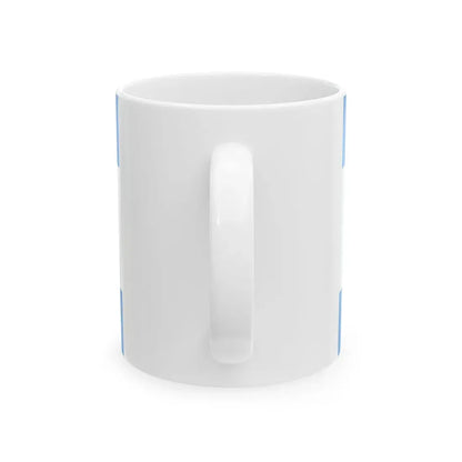 Flag of Pueyrredon (Argentina) White Coffee Mug - Go Mug Yourself