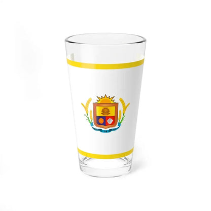 Flag of Pujilí (Ecuador) Pint Glass 16oz 16oz - Go Mug Yourself