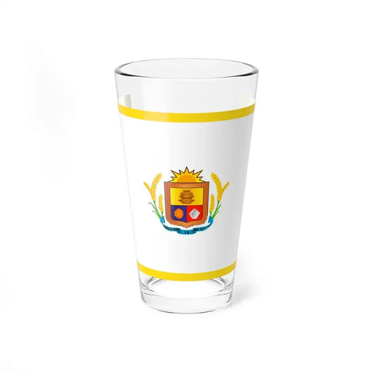 Flag of Pujilí (Ecuador) Pint Glass 16oz 16oz - Go Mug Yourself
