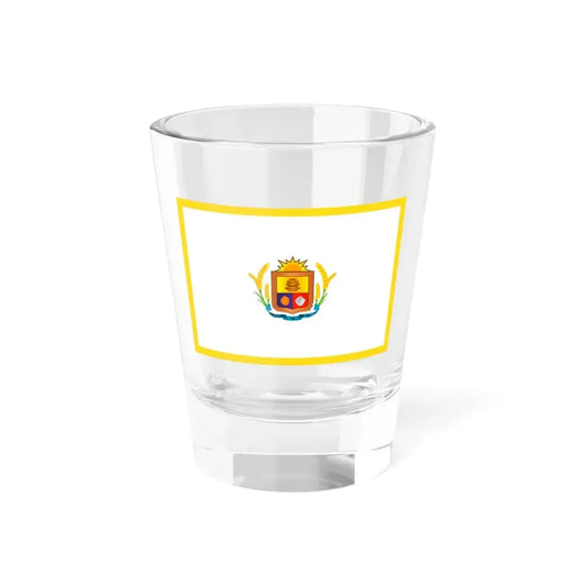 Flag of Pujilí (Ecuador) Shot Glass 1.5oz 1.5oz - Go Mug Yourself