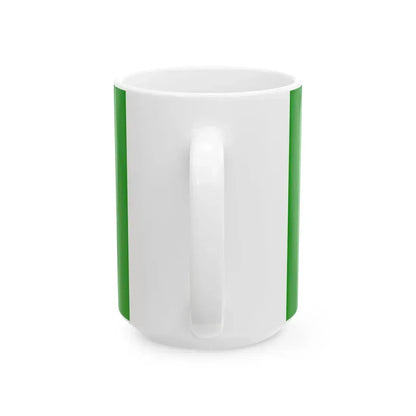 Flag of PUK (Iraq) White Coffee Mug - Go Mug Yourself