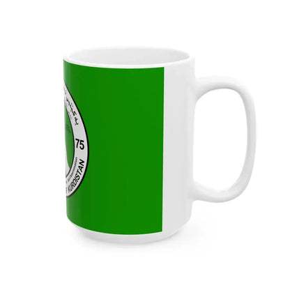 Flag of PUK (Iraq) White Coffee Mug - Go Mug Yourself
