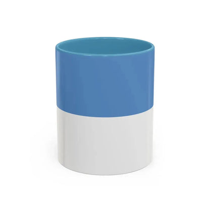 Flag of Puno capital of the Puno Region Peru - Accent Coffee Mug 11oz Light Blue - Go Mug Yourself