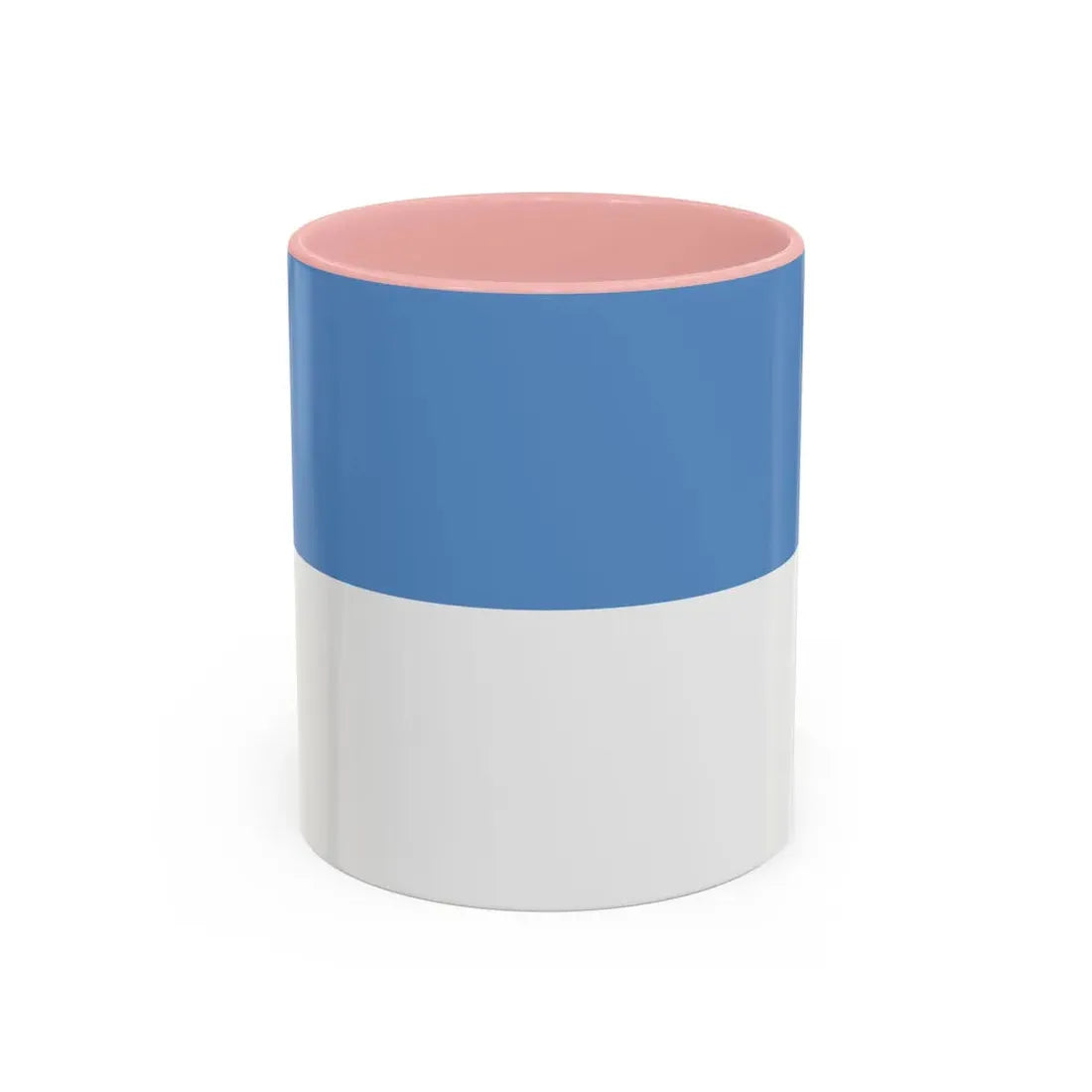 Flag of Puno capital of the Puno Region Peru - Accent Coffee Mug 11oz Pink - Go Mug Yourself