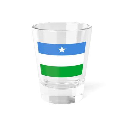 Flag of Puntland (Mali) Shot Glass 1.5oz 1.5oz - Go Mug Yourself
