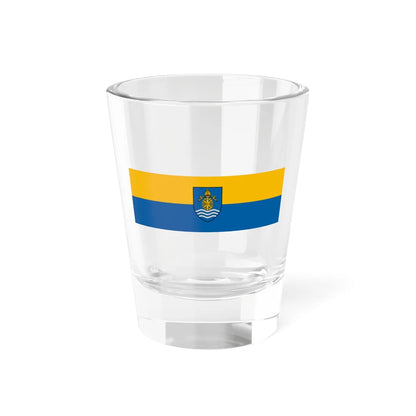 Flag of Puspokmolnari (Hungary) Shot Glass 1.5oz 1.5oz - Go Mug Yourself