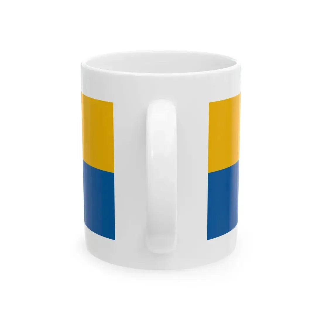 Flag of Puspokmolnari (Hungary) White Coffee Mug - Go Mug Yourself