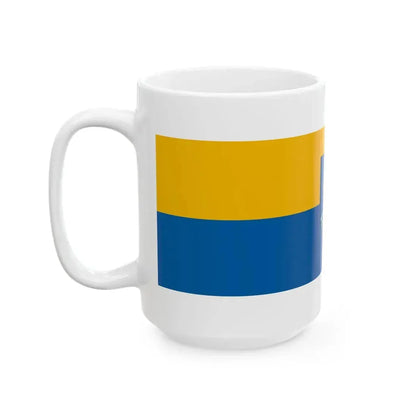 Flag of Puspokmolnari (Hungary) White Coffee Mug - Go Mug Yourself