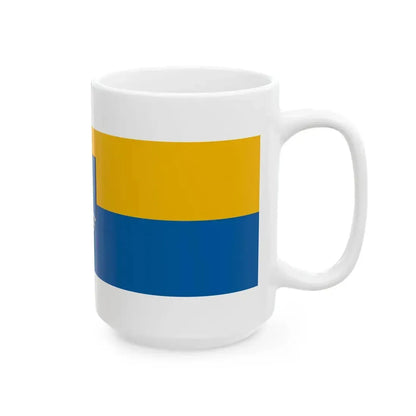 Flag of Puspokmolnari (Hungary) White Coffee Mug - Go Mug Yourself
