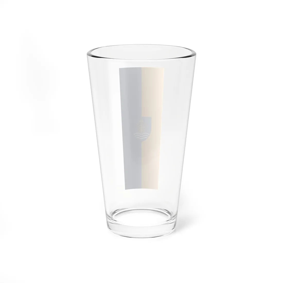 Flag of Puspokmolnari vertical (Hungary) Pint Glass 16oz - Go Mug Yourself