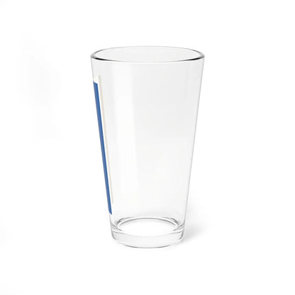 Flag of Puspokmolnari vertical (Hungary) Pint Glass 16oz - Go Mug Yourself