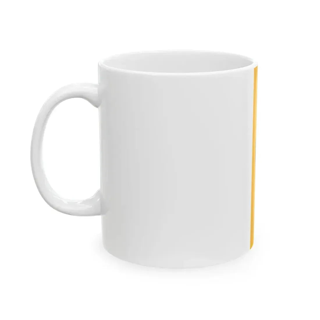 Flag of Puspokmolnari vertical (Hungary) White Coffee Mug - Go Mug Yourself