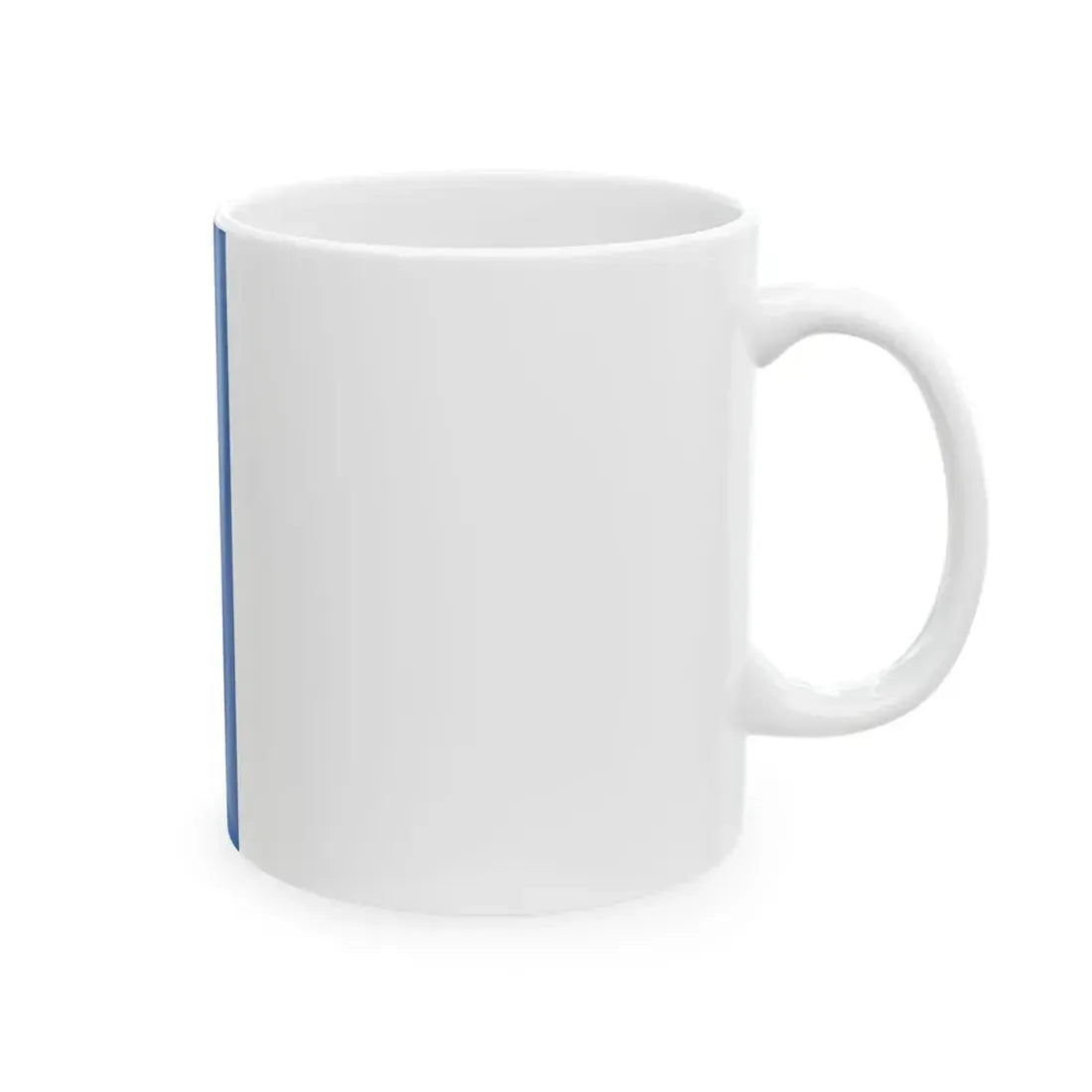 Flag of Puspokmolnari vertical (Hungary) White Coffee Mug - Go Mug Yourself