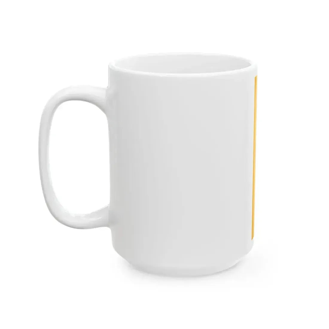 Flag of Puspokmolnari vertical (Hungary) White Coffee Mug - Go Mug Yourself