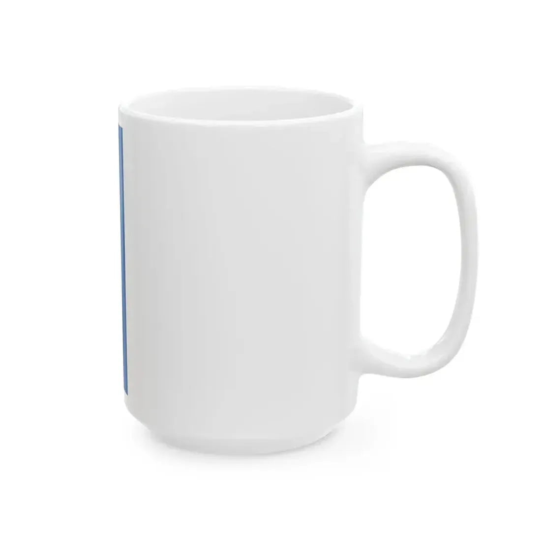 Flag of Puspokmolnari vertical (Hungary) White Coffee Mug - Go Mug Yourself