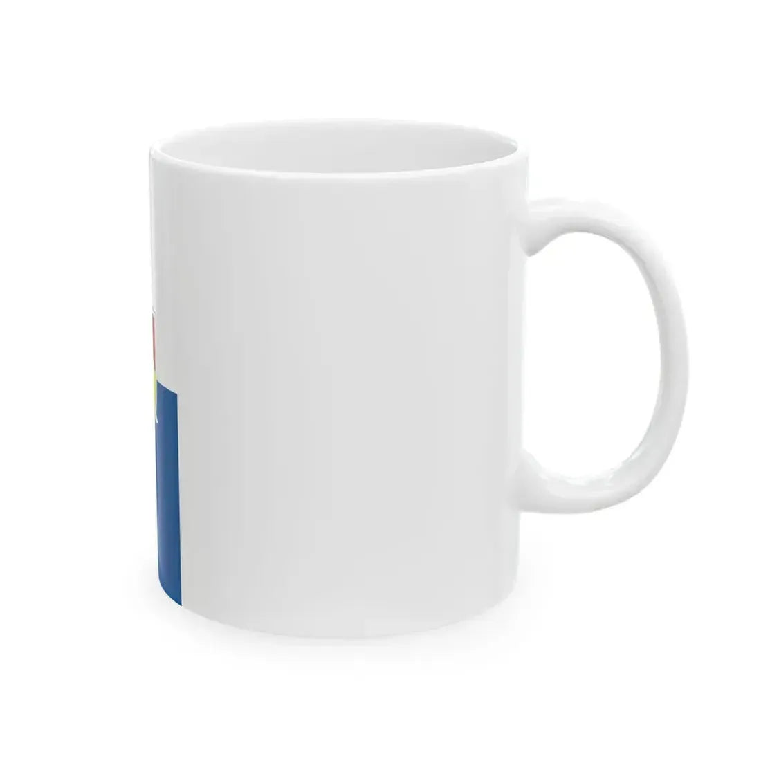 Flag of Puspokszilagy vertical (Hungary) White Coffee Mug - Go Mug Yourself