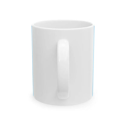 Flag of Pustomyty raion (Ukraine) White Coffee Mug - Go Mug Yourself