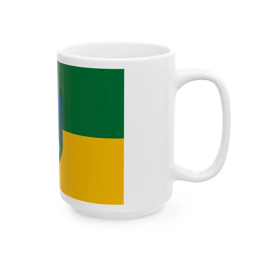 Flag of Pusztaapati (Hungary) White Coffee Mug - Go Mug Yourself