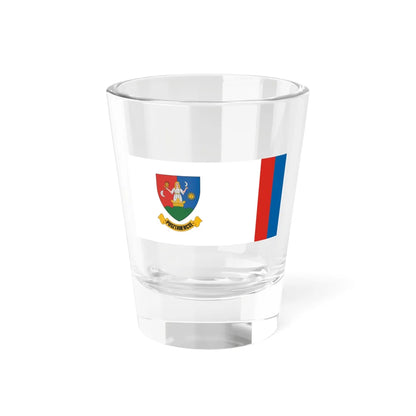 Flag of Pusztahencse (Hungary) Shot Glass 1.5oz 1.5oz - Go Mug Yourself