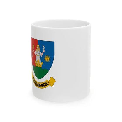 Flag of Pusztahencse (Hungary) White Coffee Mug 11oz - Go Mug Yourself