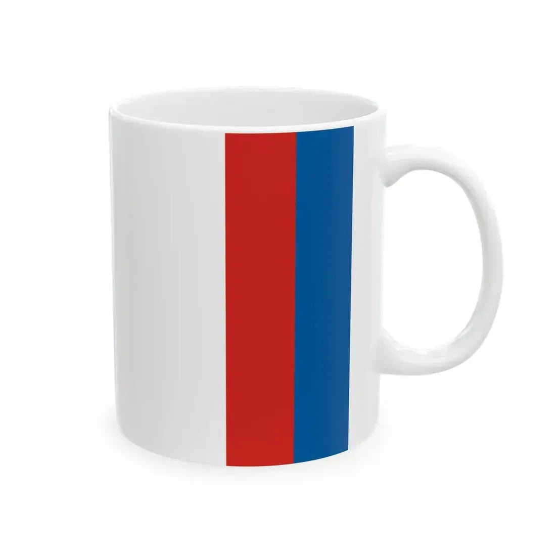 Flag of Pusztahencse (Hungary) White Coffee Mug - Go Mug Yourself