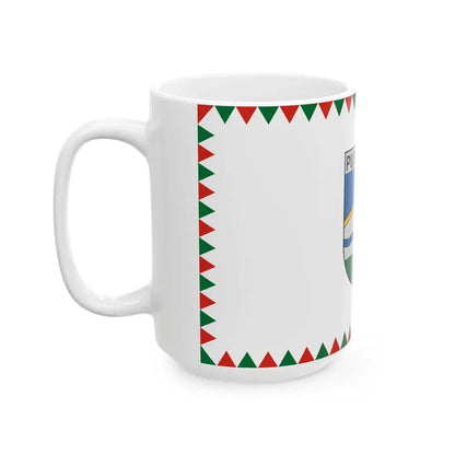 Flag of Pusztavam (Hungary) White Coffee Mug - Go Mug Yourself