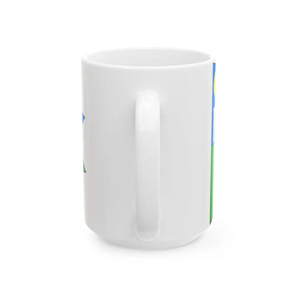 Flag of Put-in-Bay Ohio (United States) White Coffee Mug - Go Mug Yourself