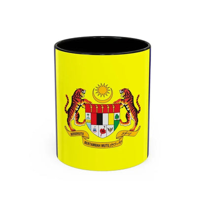 Flag of Putrajaya Malaysia - Accent Coffee Mug 11oz Black - Go Mug Yourself