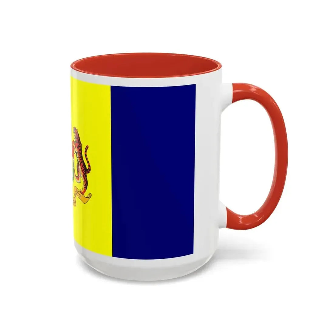 Flag of Putrajaya Malaysia - Accent Coffee Mug - Go Mug Yourself