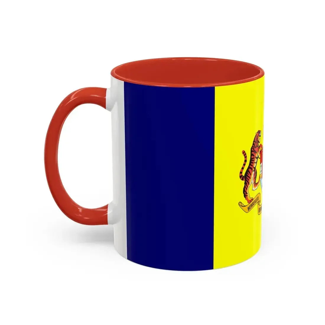 Flag of Putrajaya Malaysia - Accent Coffee Mug - Go Mug Yourself
