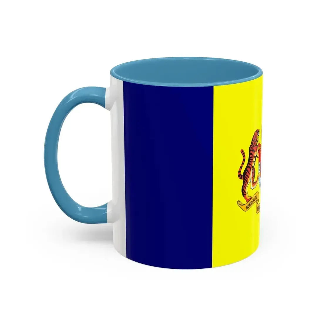 Flag of Putrajaya Malaysia - Accent Coffee Mug - Go Mug Yourself