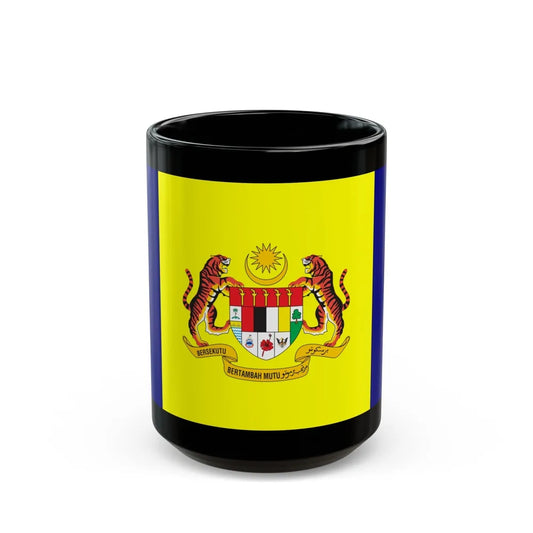 Flag of Putrajaya Malaysia - Black Coffee Mug-15oz-Go Mug Yourself