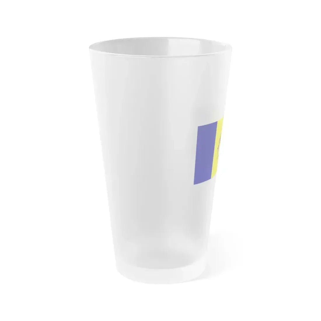 Flag of Putrajaya Malaysia - Frosted Pint Glass 16oz - Go Mug Yourself